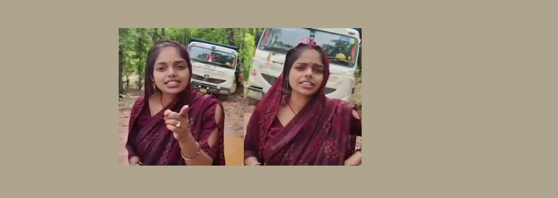 सडक बनाने की मांग को लेकर गर्भवती महिलाओं ने खोला मोर्चा