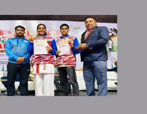 छोटे कस्बे की कराटे खिलाड़ी कल्याणी ने भरी ऊँची उड़ान