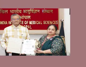 एम्स की डॉ. रुपिंदर कौर को मिला बायोमेडिकल