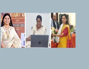 अर्चना शुक्ला, शीला पटेल और भावना शर्मा 