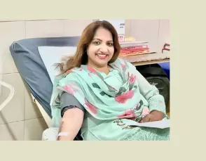 52 बार रक्तदान कर मप्र की पहली महिला बनीं तरनजीत कौर