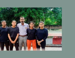 राष्ट्रीय बेसबॉल प्रतियोगिता : शिवानी ,स्नेहा, निकिता