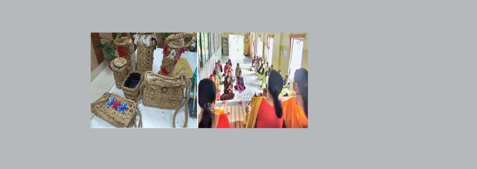 महिला बंदियों ने जलकुंभी से बुनी आत्मनिर्भरता की कहानी