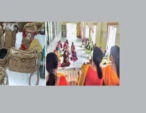 महिला बंदियों ने जलकुंभी से बुनी आत्मनिर्भरता की कहानी