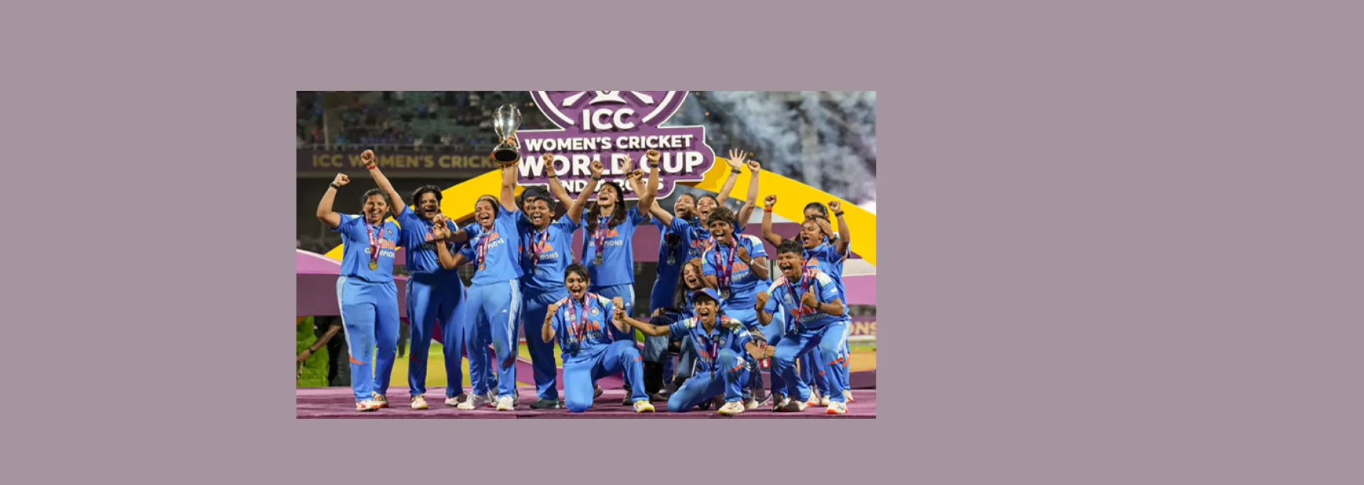 विश्वकप : महिला टीम को बधाई और सलाम