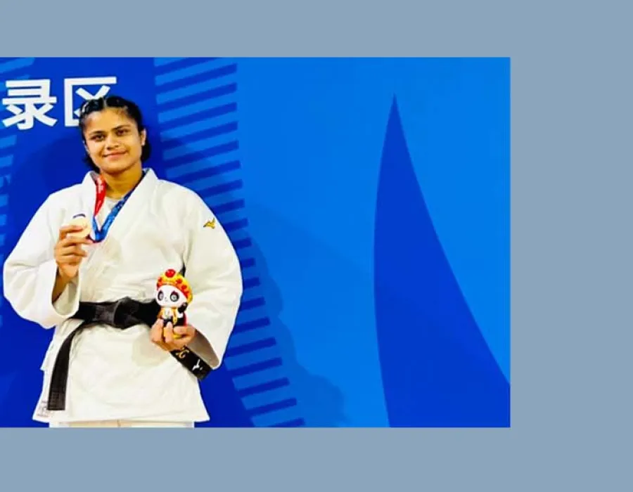 सागर की यामिनी ने एशियन जूडो चैंपियनशिप में जीता स्वर्ण