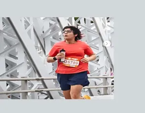 सिंगापुर मैराथन में भोपाल की निकिता