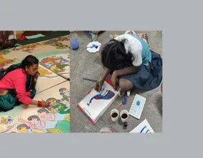 दुर्गा बाई : अगली पीढ़ी को सिखा रही गोंड पेंटिंग की अनमोल कला