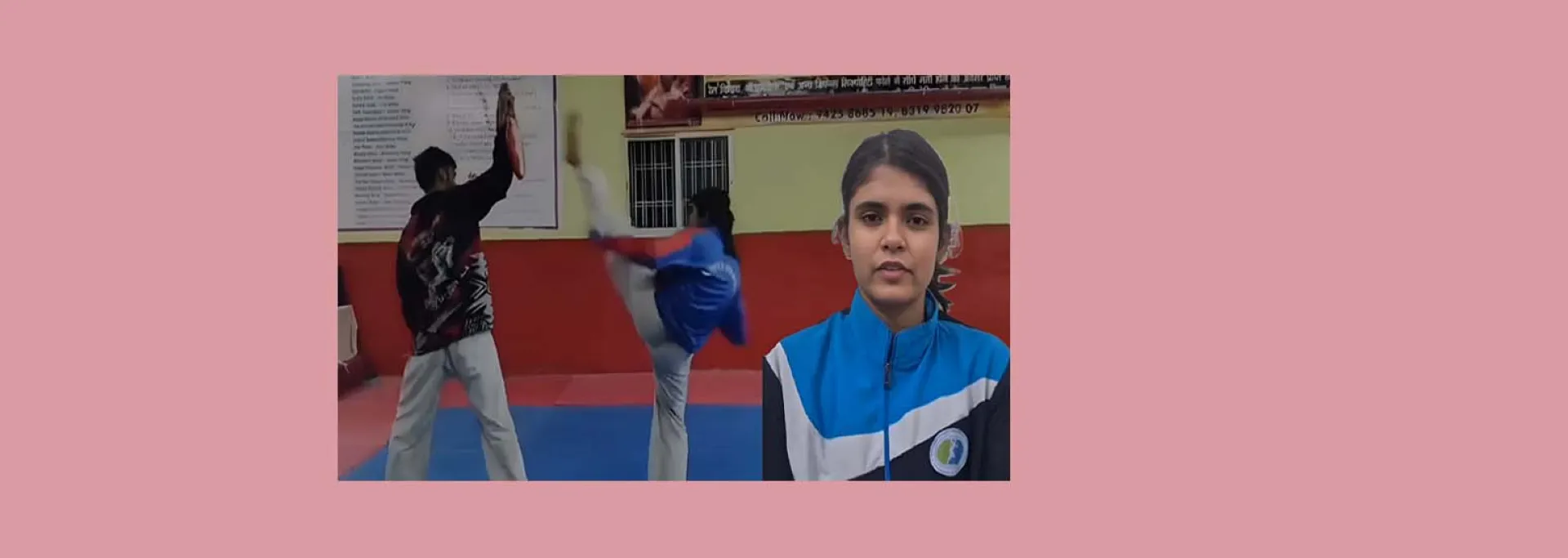 सतना की अस्मि का जूनियर वर्ल्ड ताइक्वांडो चैंपियनशिप में चयन