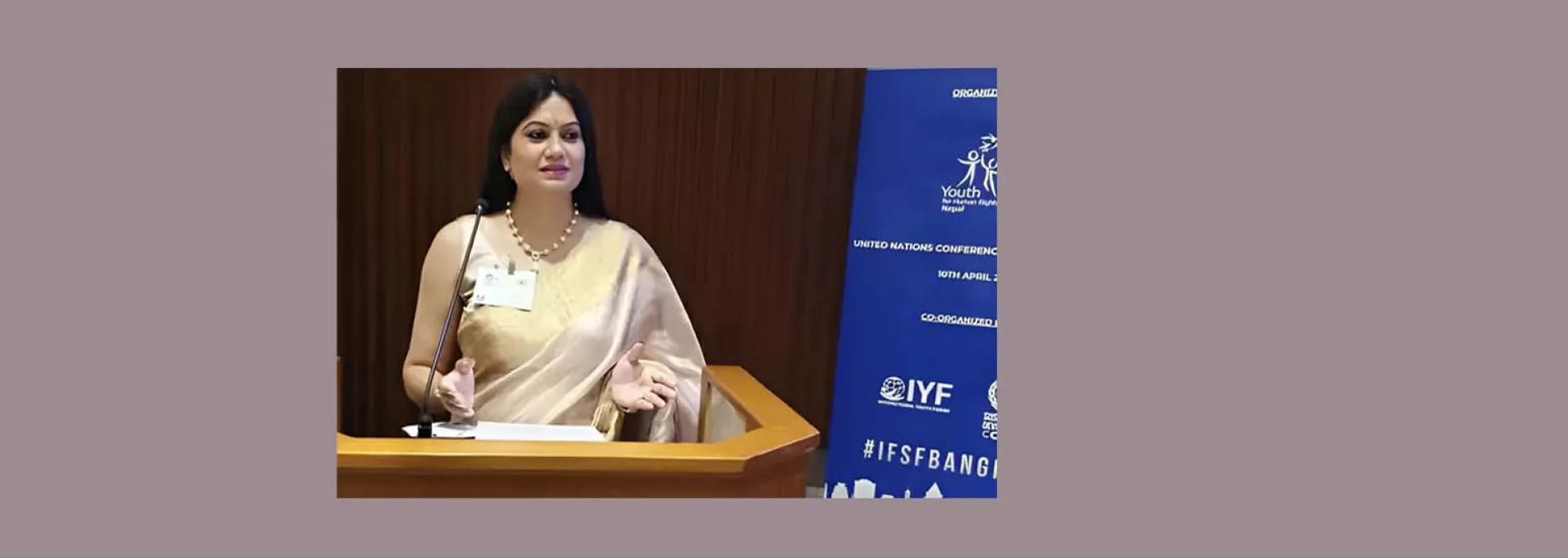 UN में डॉ. रीनू यादव ने महिला सशक्तिकरण