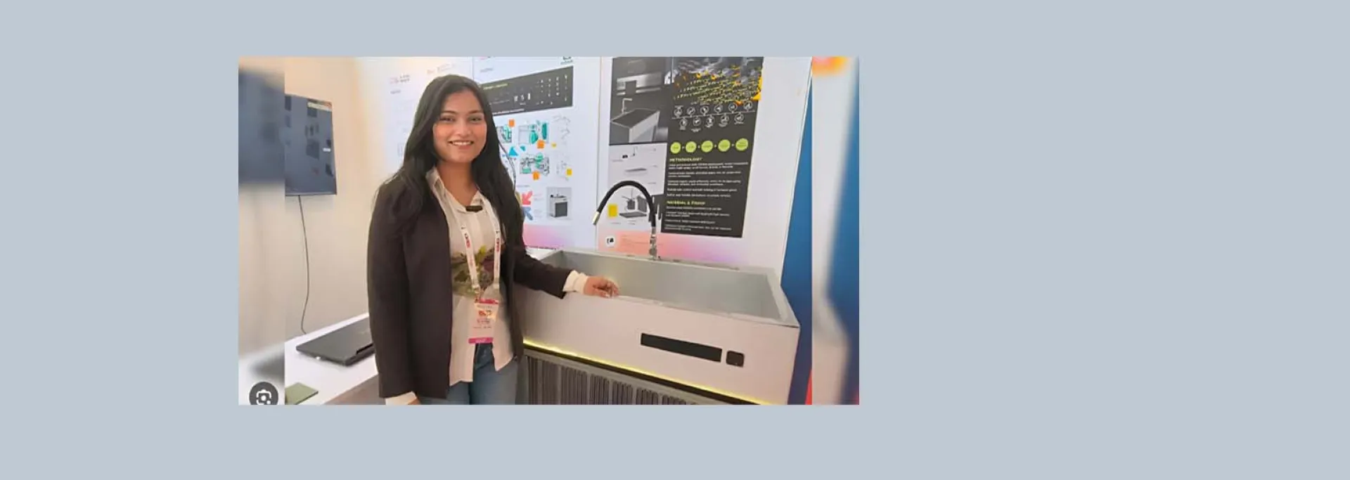 इंदौर की अक्षिता ने बनाई किचन वेस्ट