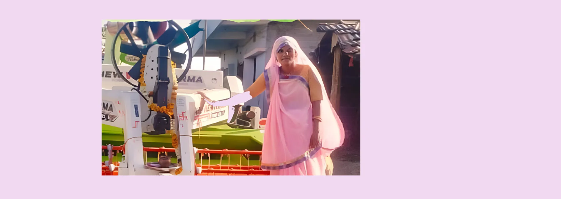 इंदौर की पपीता रावत  ने जगाई पराली