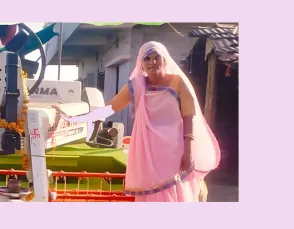 इंदौर की पपीता रावत  ने जगाई पराली