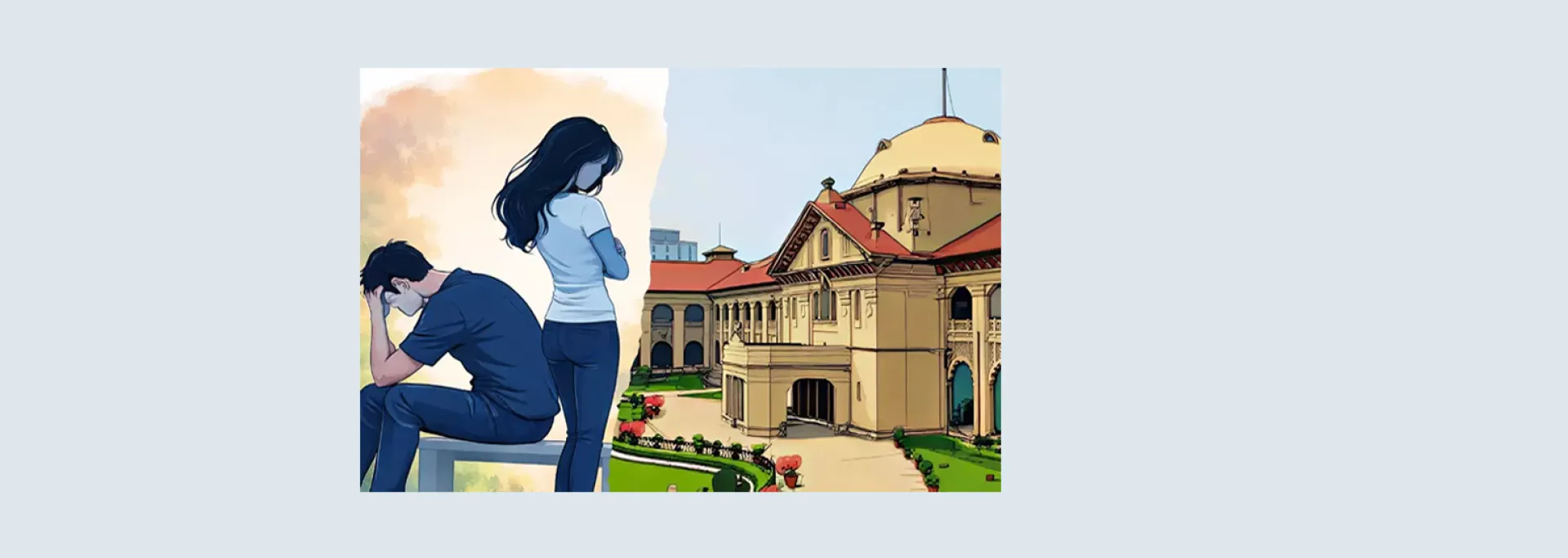 इलाहाबाद हाई कोर्ट : पति के खिलाफ केस दर्ज  कराना