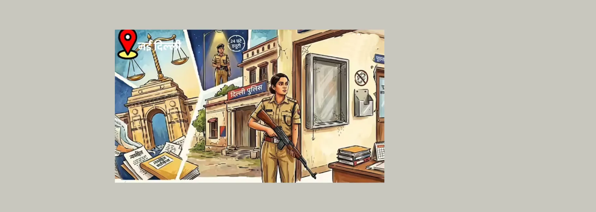 महिला पुलिसकर्मियों को सैनिटरी पैड की सुविधा